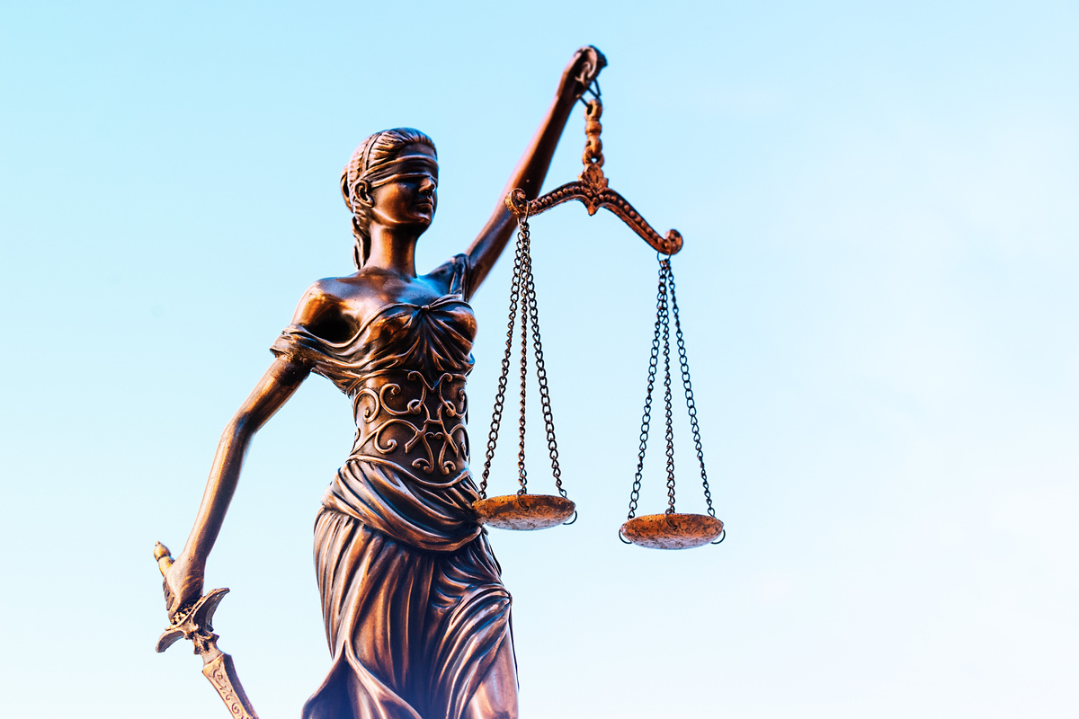 Scales of Justice legal law social media concept imagery