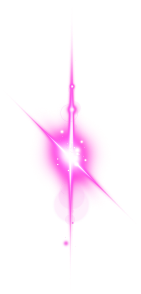 Realistic digital glowing lens flare